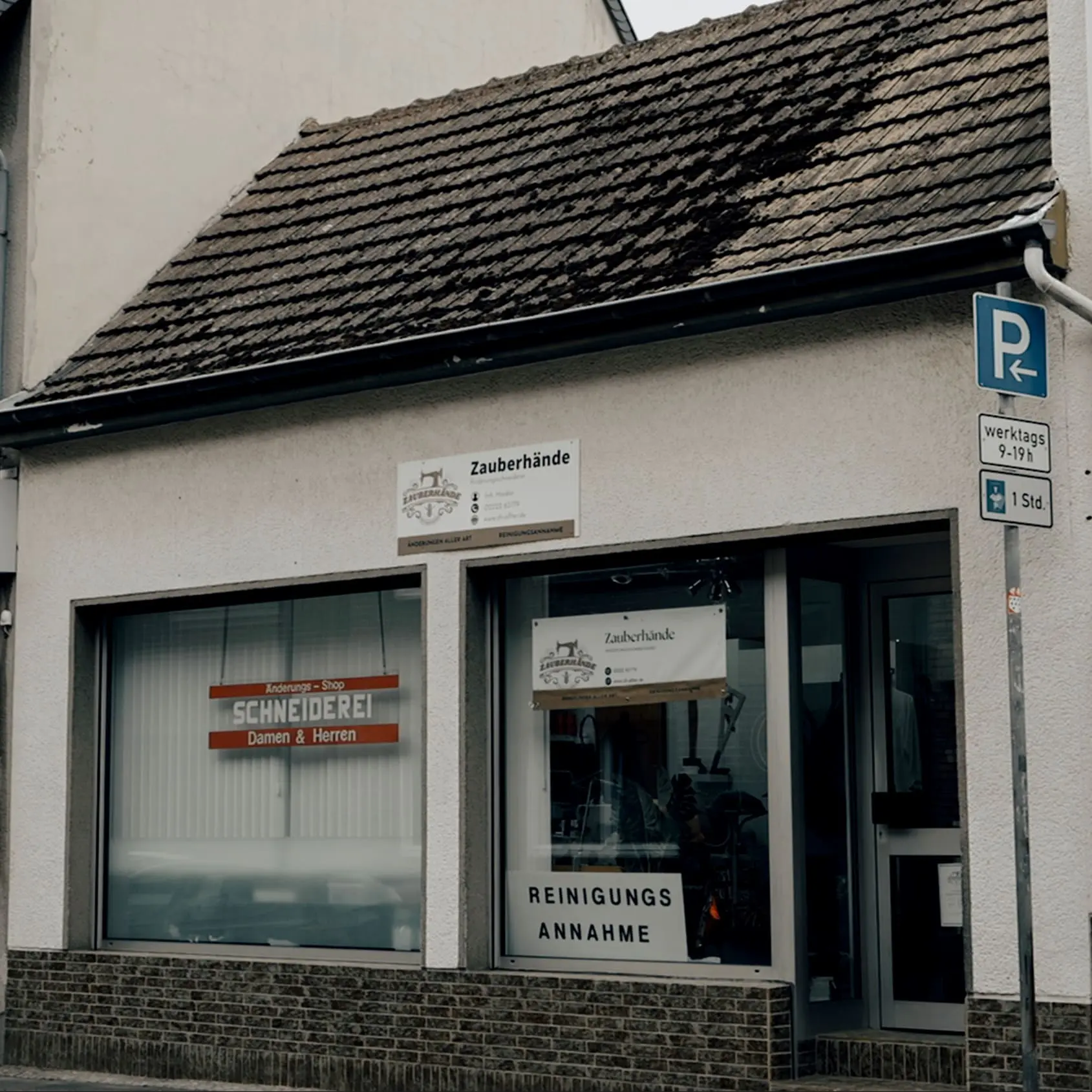 Professionelle Schneiderei Arbeitsplatz